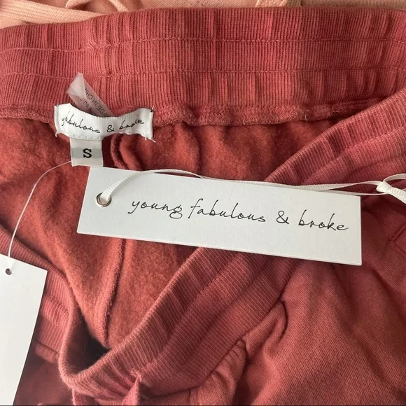 Young Fabulous & Broke Parker Rose Ombré Shorts - Picture 4 of 6